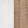 brown oak/cream